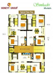 Simhadri Plaza Cluster Plan 1
