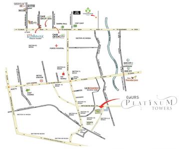 Project Image of 0.0 - 6010.0 Sq.ft 4 BHK Apartment for buy in Gaurs Gaurs Platinum Towers