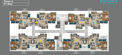 Project Image of 721.0 - 1120.0 Sq.ft 2 BHK Apartment for buy in Saheel Itrend Futura
