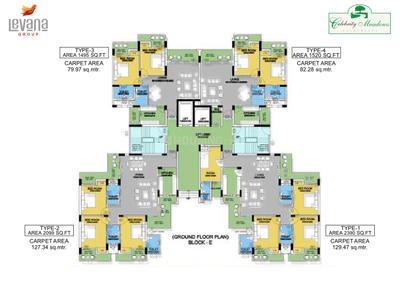 Project Image of 860.79 - 1393.6 Sq.ft 2 BHK Apartment for buy in Ansal Celebrity Medows Block E
