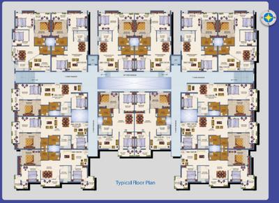 Project Image of 1350.0 - 1628.0 Sq.ft 3 BHK Apartment for buy in Green Vatika MP Heritage