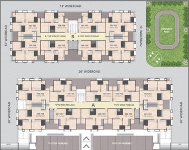 Project Image of 1125 Sq.ft 2.5 BHK Apartment / Flat for sale in Vatva for Rs. 2900000