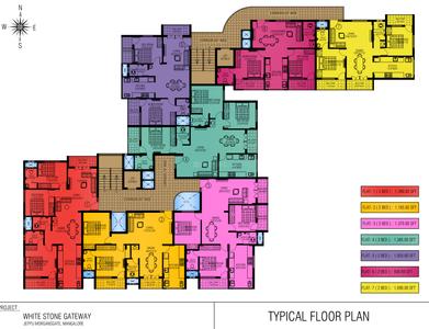 Project Image of 830.0 - 1390.0 Sq.ft 2 BHK Apartment for buy in White Gateway