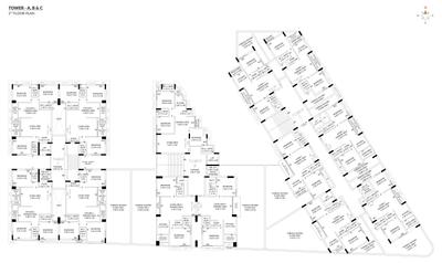 Project Image of 582.11 - 855.95 Sq.ft 2 BHK Apartment for buy in Shreenath Golden Nest