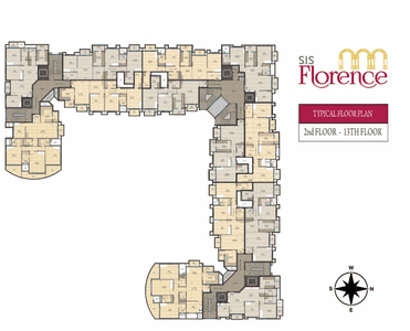 Project Image of 1087.0 - 2023.0 Sq.ft 2 BHK Apartment for buy in SIS Florence