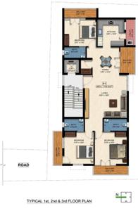 Project Image of 0.0 - 1748.0 Sq.ft 3 BHK Apartment for buy in Green Trinity