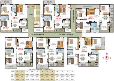 Project Image of 1090.0 - 1465.0 Sq.ft 2 BHK Apartment for buy in Thanushree Sannidhi