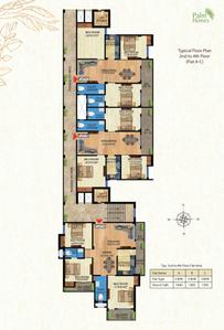 Project Image of 910.0 - 1640.0 Sq.ft 2 BHK Apartment for buy in Nisith Palm Homes