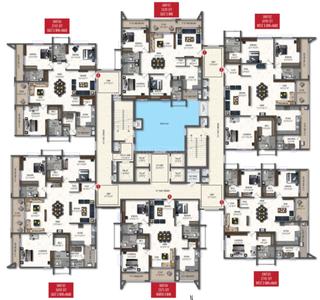 Project Image of 1346.0 - 2231.0 Sq.ft 3 BHK Apartment for buy in Western Springs