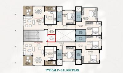 Project Image of 1326.65 - 2655.89 Sq.ft 3 BHK Apartment for buy in Paranjpe Dinkar Apartments