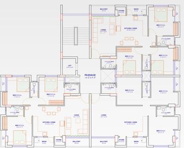 Project Image of 745.0 - 1661.0 Sq.ft 3 BHK Apartment for buy in Tejas Rayacha Shyamprabhu Niketan