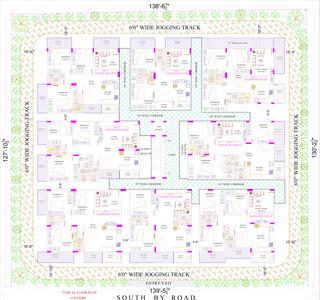 Project Image of 694.92 - 1074.88 Sq.ft 2 BHK Apartment for buy in AB Anantha