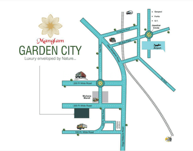 Project Image of 1493.0 - 2774.0 Sq.ft 3 BHK Apartment for buy in Manglam Garden City Phase 1