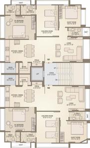 Project Image of 999.0 - 1040.0 Sq.ft 3 BHK Apartment for buy in Shivam Navkar Apartment