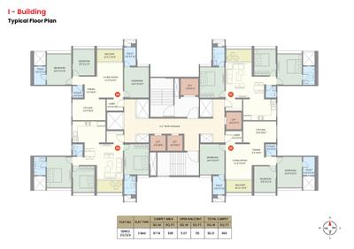 Project Image of 797.0 - 1898.0 Sq.ft 2 BHK Apartment for buy in WYCE Exclucity E F I