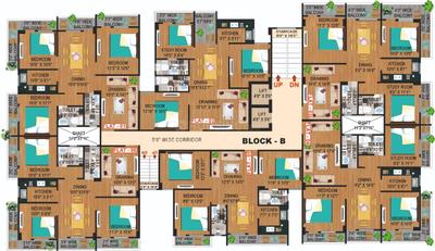 Project Image of 1040.0 - 1485.0 Sq.ft 2 BHK Apartment for buy in Shrishty Gold Avenue