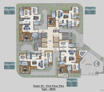 Project Image of 1794.0 - 5143.0 Sq.ft 2.5 BHK Apartment for buy in Sattva Aangane