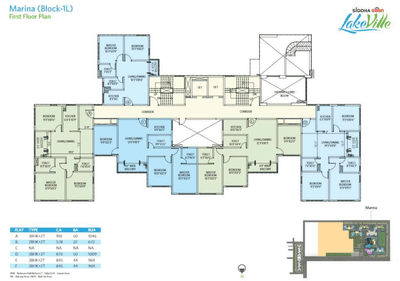 Project Image of 518.0 - 1281.0 Sq.ft 2 BHK Apartment for buy in Siddha Eden Lakeville Phase I