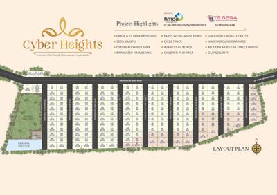 Project Image of 1647.0 - 2853.0 Sq.ft Residential Plot Plot for buy in UBR Cyber Heights