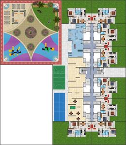 Project Image of 607.0 - 1391.0 Sq.ft 2 BHK Apartment for buy in EV 10 Marina Bay