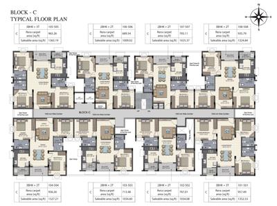 Project Image of 1005.0 - 1480.0 Sq.ft 2 BHK Apartment for buy in Kochars Neetu Arjun Garden