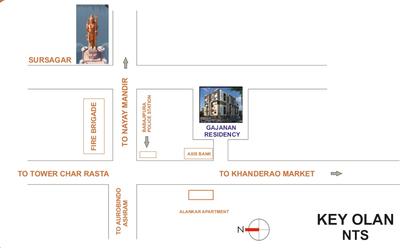Ashtavinayak Gajanan Residency II Location Plan 1