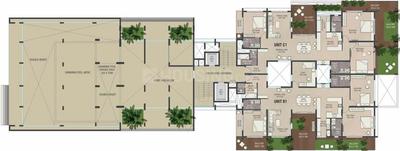 Project Image of 3000.0 - 3685.0 Sq.ft 3 BHK Apartment for buy in Diamond Enclave