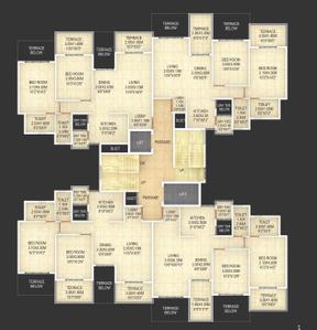 Project Image of 1004 Sq.ft 2 BHK Apartment / Flat for sale in Baner for Rs. 12500000