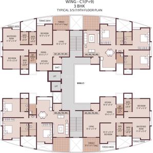 Project Image of 620 Sq.ft 1 BHK Apartment / Flat for sale in Dhanori for Rs. 4900000