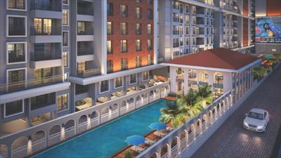 Project Image of 639.05 - 807.08 Sq.ft 2 BHK Apartment for buy in Jhamtani Ace Abode Wing A