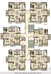 Project Image of 1280.0 - 1965.0 Sq.ft 2 BHK Apartment for buy in Aparna Cyber Life