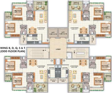 Project Image of 1000 Sq.ft 2 BHK Apartment / Flat for sale in Wagholi for Rs. 7000000