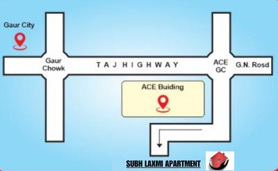Subh Laxmi Apartments Location Plan 1