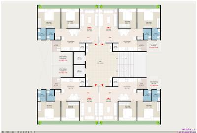 Project Image of 1404 Sq.ft 2 BHK Apartment / Flat for sale in Odhav for Rs. 4000000