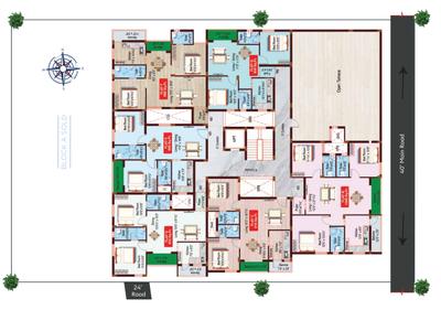 Project Image of 835.0 - 1326.0 Sq.ft 2 BHK Apartment for buy in GP Homes Elanza
