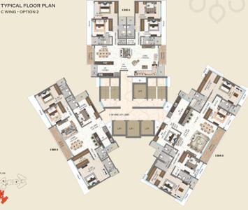 Project Image of 700.52 - 2001.0 Sq.ft 2 BHK Apartment for buy in Urban Palace