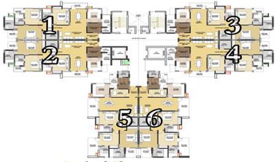Project Image of 1396.0 - 2965.0 Sq.ft 2.5 BHK Apartment for buy in Realtech The Luxurium