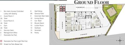 Project Image of 1070.9 - 1348.18 Sq.ft 3 BHK Apartment for buy in Kraft Ananta Apartment