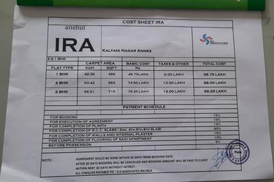 Project Image of 683.0 - 716.0 Sq.ft 2 BHK Apartment for buy in SV Anshul Ira