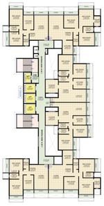 Project Image of 950 Sq.ft 2.5 BHK Apartment / Flat for sale in Ghansoli for Rs. 25500000