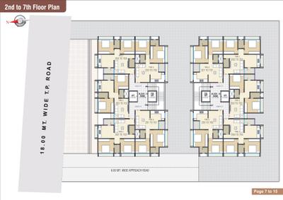 Project Image of 552.62 - 569.63 Sq.ft 2 BHK Apartment for buy in Jay Divylaksh Elegance