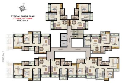 Project Image of 615.0 - 1115.0 Sq.ft 1 BHK Apartment for buy in HDIL Residency Park II