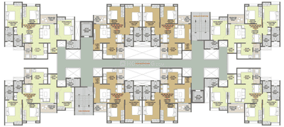 Project Image of 714.0 - 954.0 Sq.ft 2 BHK Apartment for buy in 38 Park Majestique Phase V