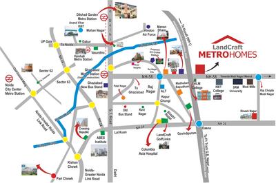 Project Image of 380.0 - 655.0 Sq.ft 1.5 BHK Apartment for buy in Land Craft Metro Homes