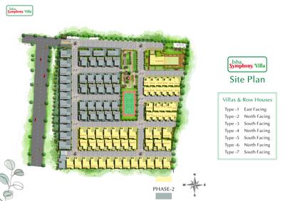 Project Image of 1450.0 - 1829.0 Sq.ft 3 BHK Row House for buy in Isha Symphony Villa