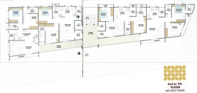 Project Image of 502.03 - 577.91 Sq.ft 2 BHK Apartment for buy in Omkar Aalayam Residency
