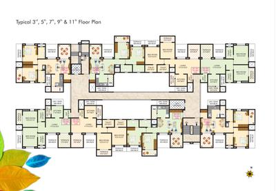 Project Image of 777.0 - 787.0 Sq.ft 2 BHK Apartment for buy in Waghere Rajveer Nucleus Building A