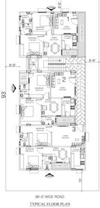 CS Ishitha Castle Ishitha Castle Cluster Plan from 1st to 5th Floor 1