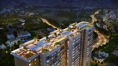 Project Image of 0.0 - 639.0 Sq.ft 2 BHK Apartment for buy in Ashar Metro Towers A And B Wings