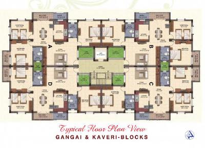 Project Image of 0.0 - 1502.0 Sq.ft 3 BHK Apartment for buy in GR Natarajan Jeevan Bima Enclave